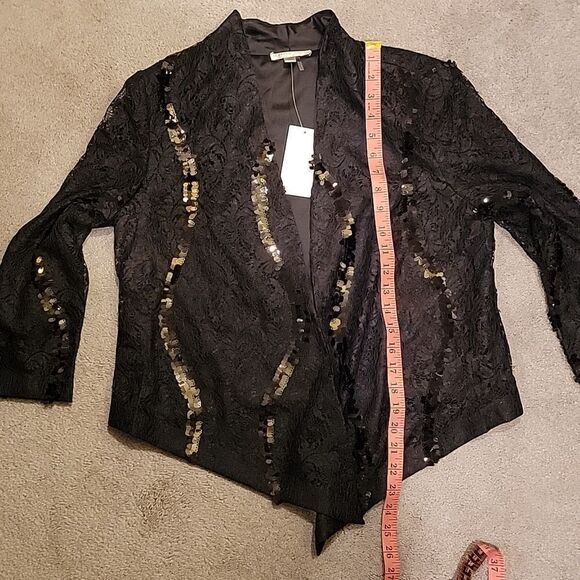 NWT Alberto Mikali sequin jacket - Picture 5 of 8